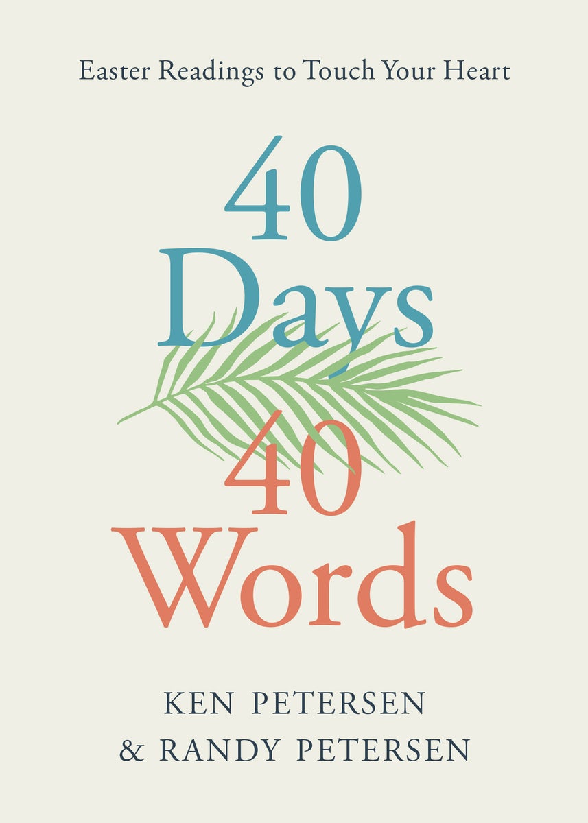 Cover image for 40 Days. 40 Words., isbn: 9781640702134
