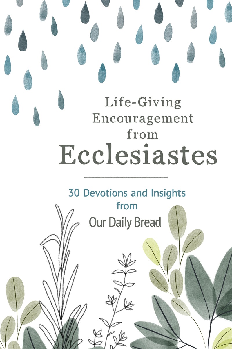 Cover image for Life-Giving Encouragement from Ecclesiastes, isbn: 9781640702547