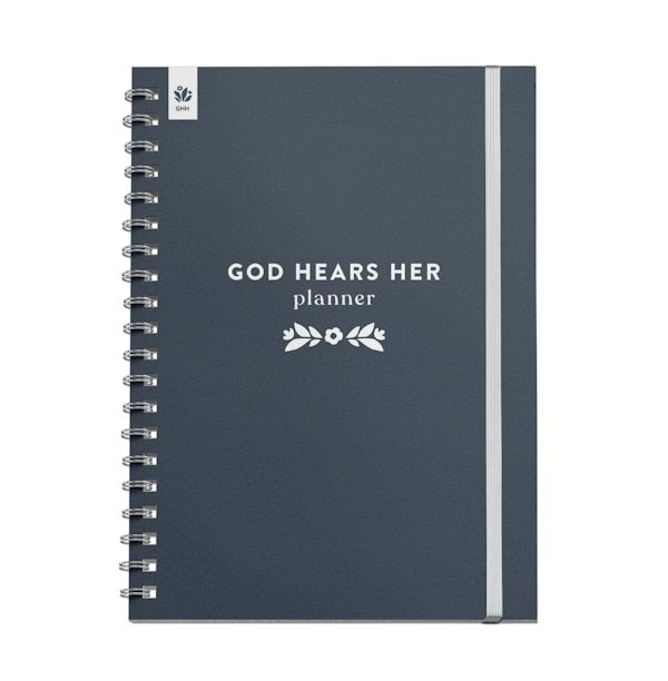 Cover image for God Hears Her Undated Weekly Planner, isbn: 9781640703490