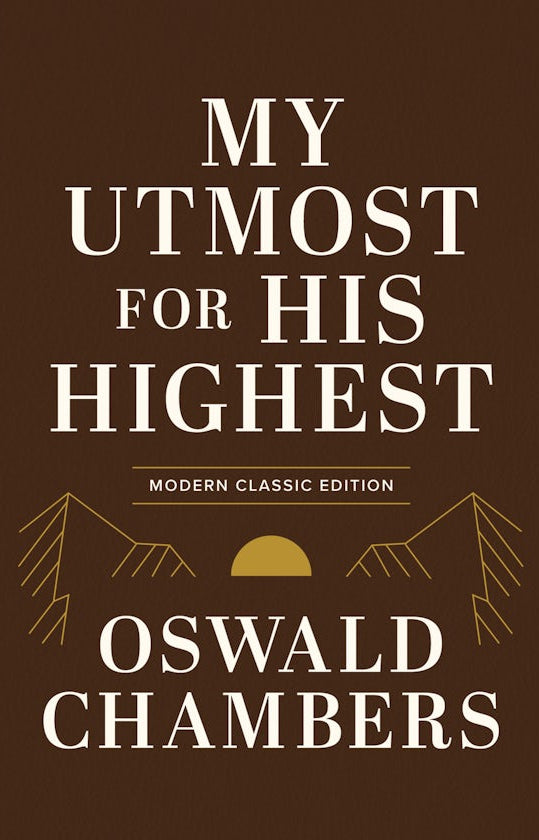 Cover image for My Utmost for His Highest, isbn: 9781640704206