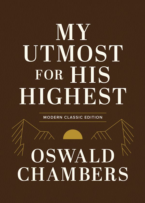 Cover image for My Utmost for His Highest, isbn: 9781640704206