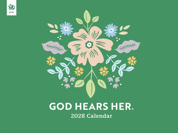 Cover image for God Hears Her 2028 Inspirational Wall Calendar, isbn: 9781640706071