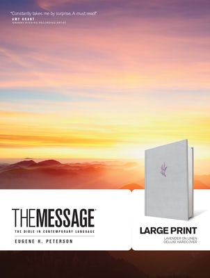 Cover image for The Message Large Print, isbn: 9781641581233