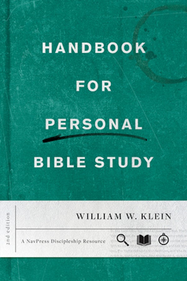 Cover image for Handbook for Personal Bible Study Second Edition, isbn: 9781641582681