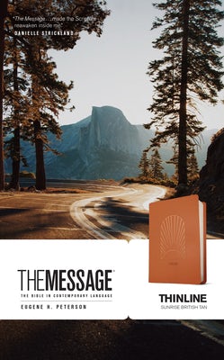 Cover image for The Message Thinline (Leather-Look, Sunrise British Tan), isbn: 9781641585545