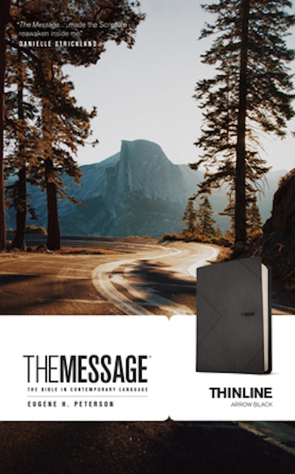 Cover image for The Message Thinline (Leather-Look, Arrow Black), isbn: 9781641585552