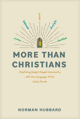 Cover image for More Than Christians, isbn: 9781641586962
