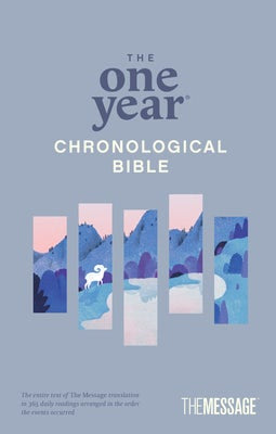Cover image for The One Year Chronological Bible the Message (Softcover), isbn: 9781641588294