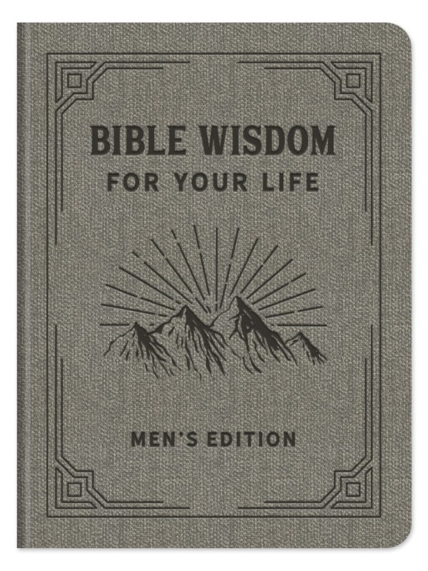 Cover image for Bible Wisdom for Your Life Men's Edition, isbn: 9781643521114