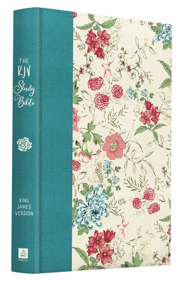 Cover image for KJV Study Bible (New Feminine Cover Design), isbn: 9781643522487