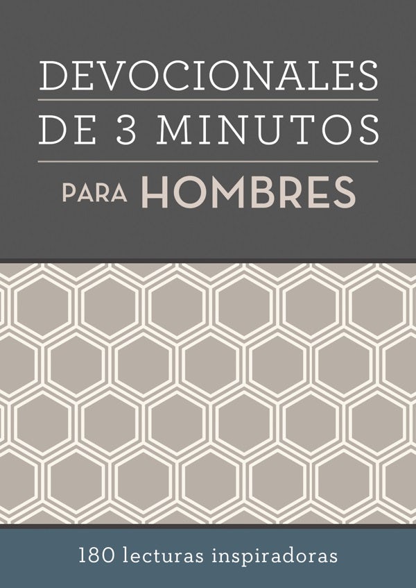 Cover image for Devocionales de 3 Minutos Para Hombres, isbn: 9781643522661