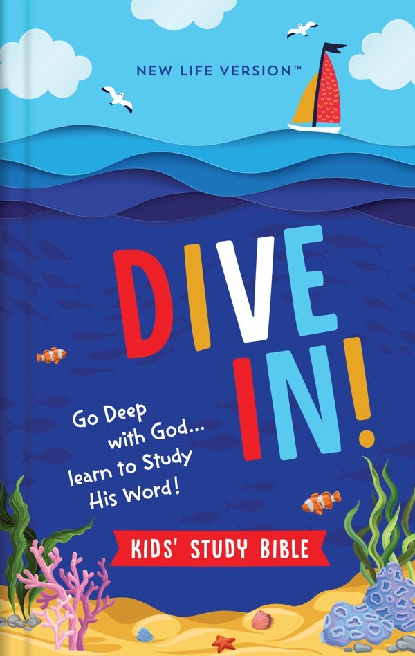 Cover image for Dive In! Kids' Study Bible, isbn: 9781643522920