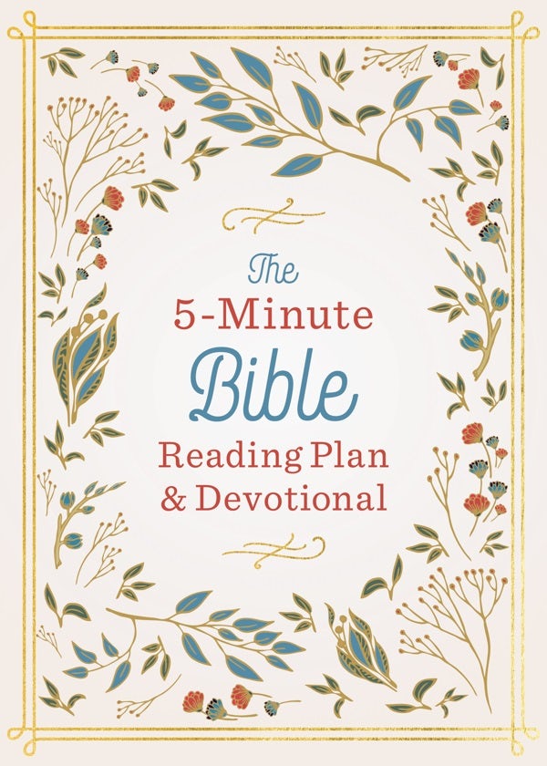 Cover image for The 5-Minute Bible Reading Plan and Devotional, isbn: 9781643525112