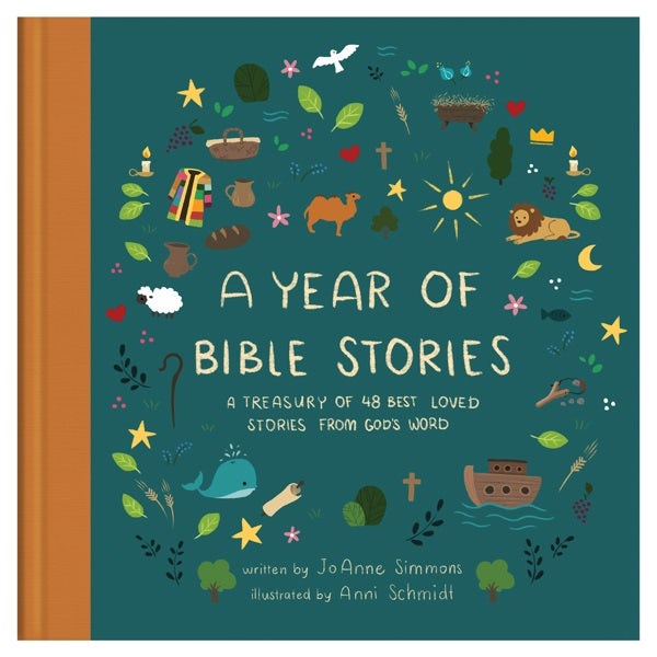 Cover image for A Year of Bible Stories, isbn: 9781643526409