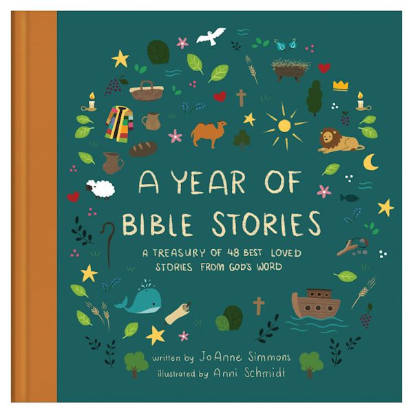 Cover image for A Year of Bible Stories, isbn: 9781643526409