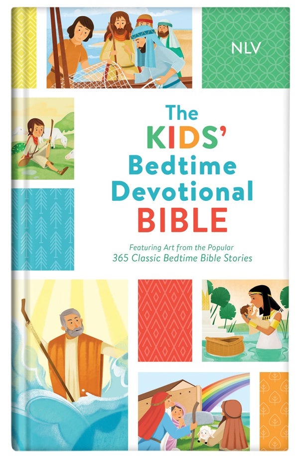 Cover image for The Kids' Bedtime Devotional Bible, isbn: 9781643527390