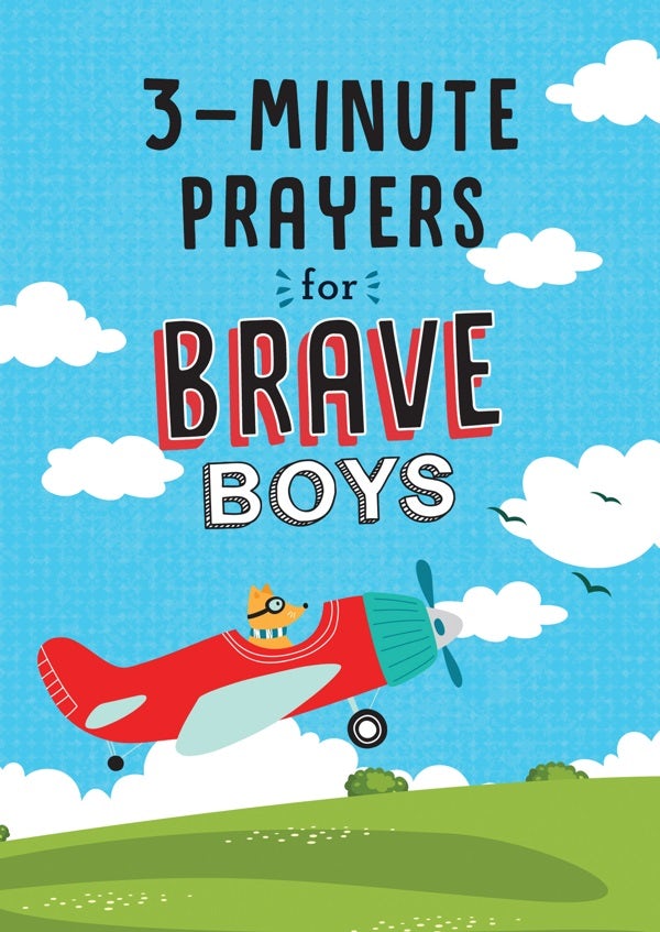 Cover image for 3-Minute Prayers for Brave Boys, isbn: 9781643528601