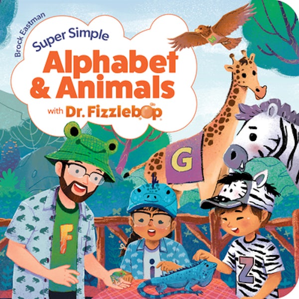 Cover image for Super Simple Alphabet and Animals with Dr. Fizzlebop, isbn: 9781646071692
