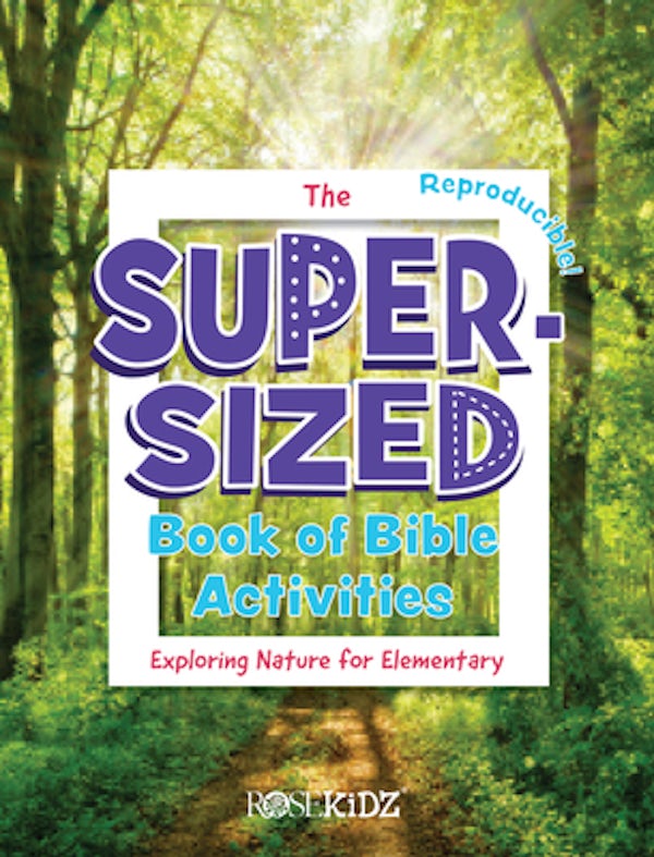 Cover image for The Super-Sized Book of Bible Activities, isbn: 9781649380425