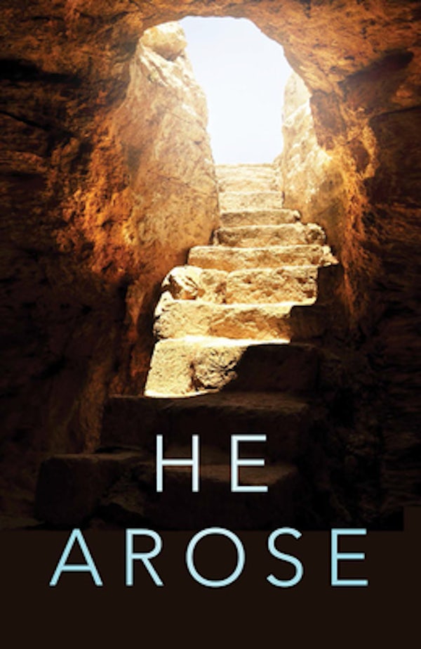 Cover image for He Arose (KJV 25-Pack), isbn: 9781682161029
