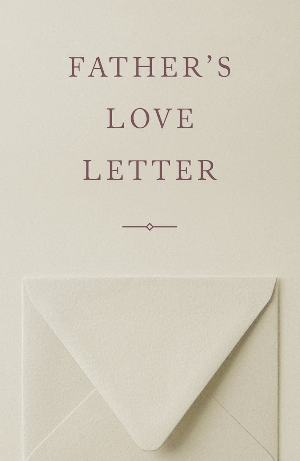 Cover image for Father's Love Letter (American Tract Society 25-Pack), isbn: 9781682164341