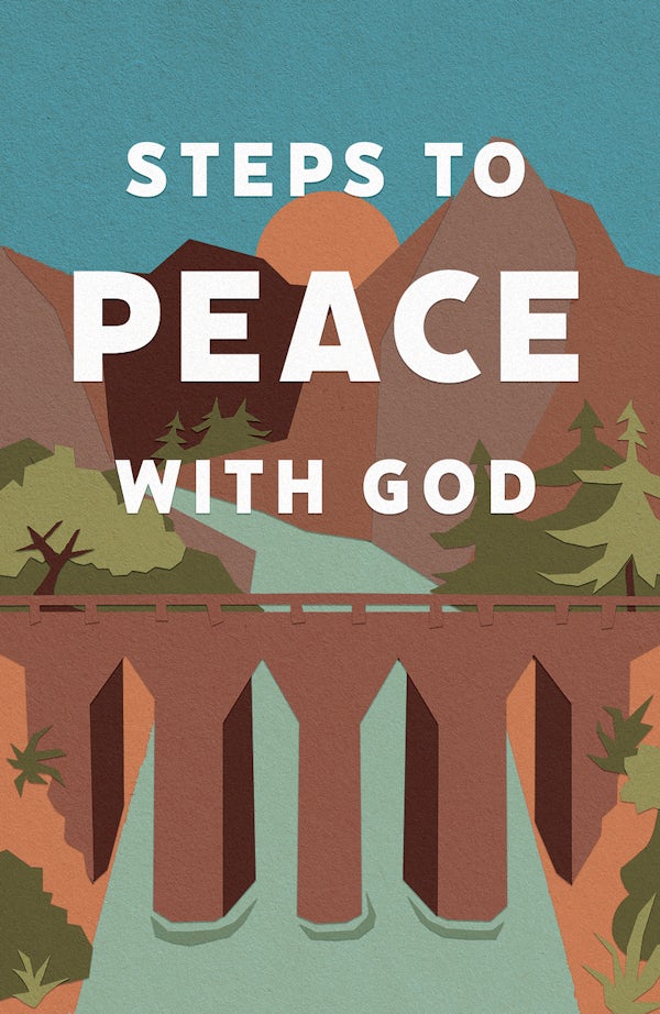 Cover image for Steps to Peace with God (25-Pack), isbn: 9781682164365