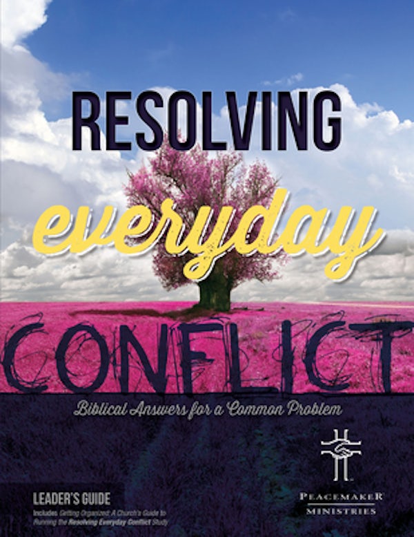 Cover image for Resolving Everyday Conflict Leaders Guide with Church Guide, isbn: 9781683072713
