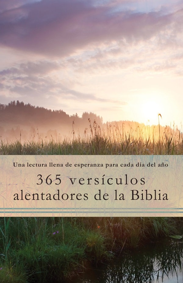 Cover image for 365 Versículos Alentadores de la Biblia, isbn: 9781683222354