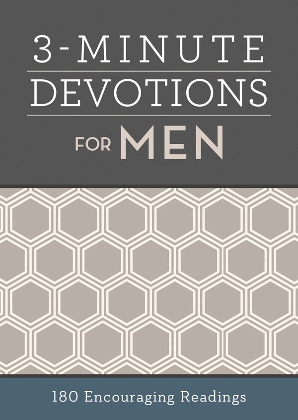 Cover image for 3-Minute Devotions for Men, isbn: 9781683222507