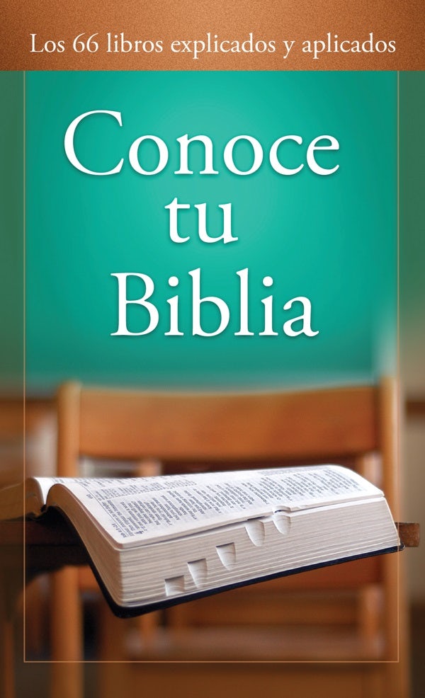 Cover image for Conoce Tu Biblia, isbn: 9781683222521