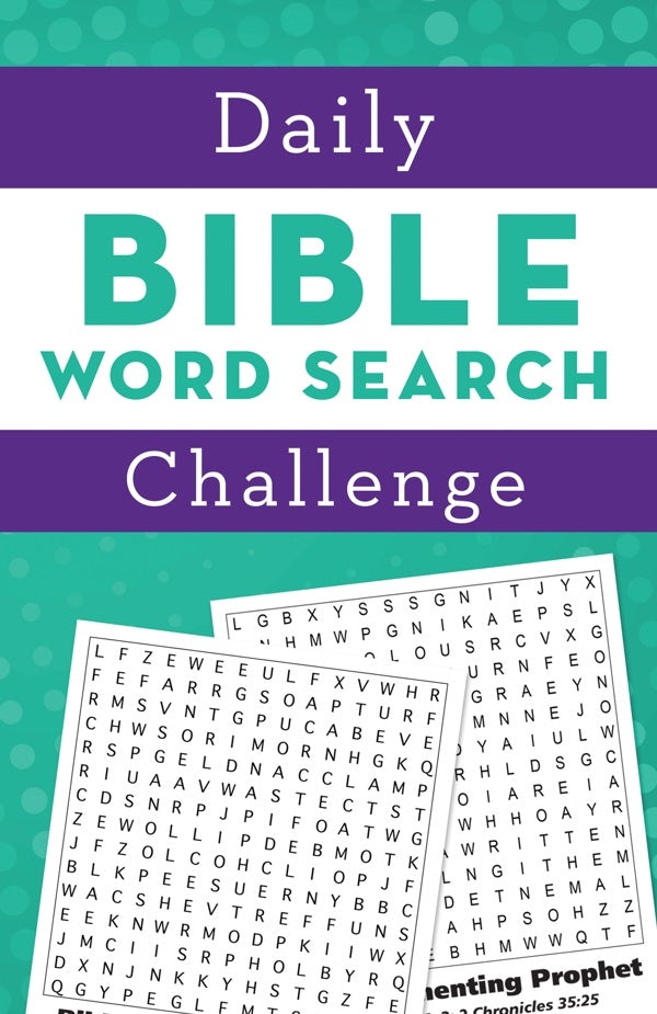 Cover image for Daily Bible Word Search Challenge, isbn: 9781683224792