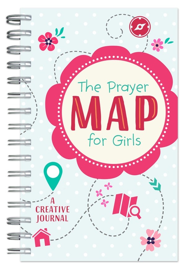 Cover image for The Prayer Map for Girls, isbn: 9781683225591