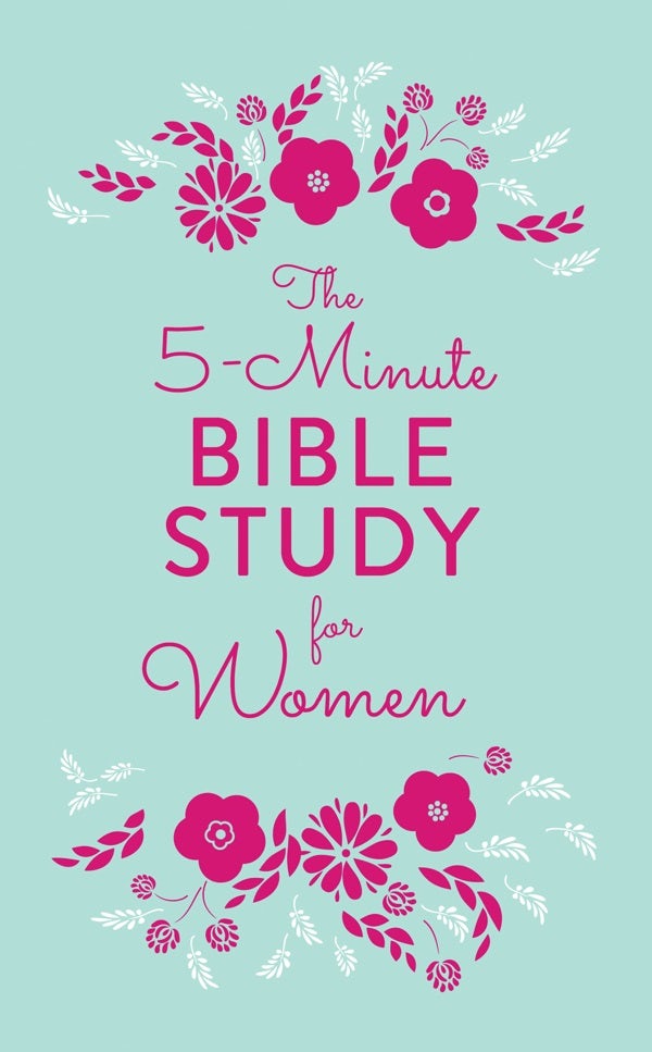Cover image for The 5-Minute Bible Study for Women, isbn: 9781683226567