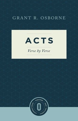 Cover image for Acts Verse by Verse, isbn: 9781683592747