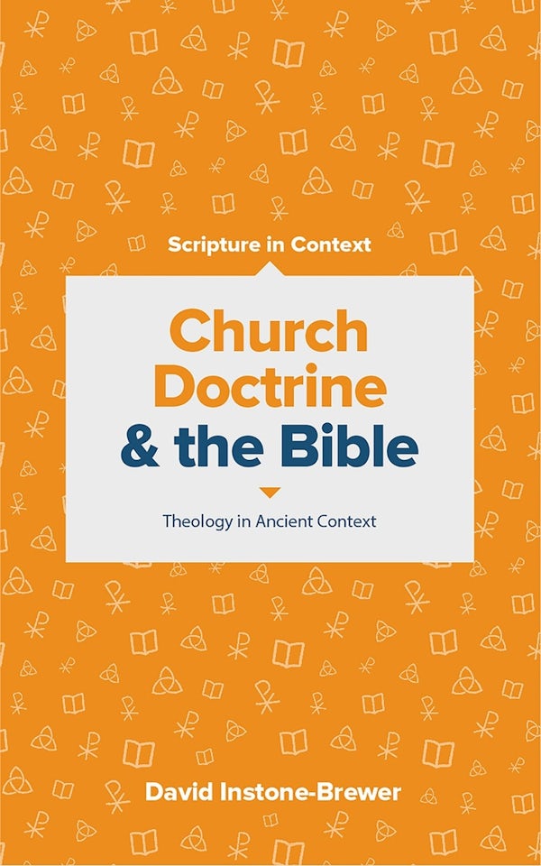 Cover image for Church Doctrine and the Bible, isbn: 9781683593768