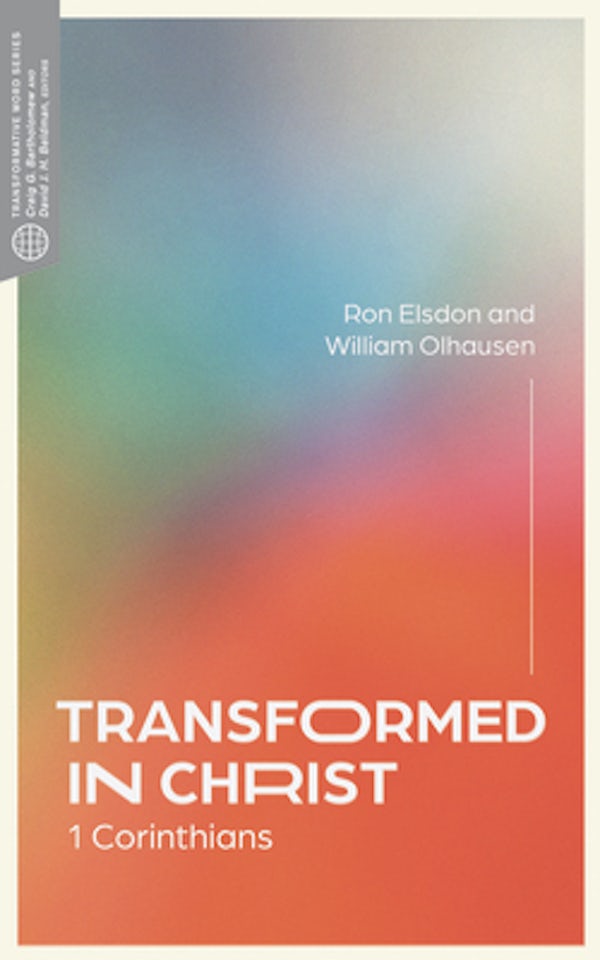Cover image for Transformed in Christ, isbn: 9781683594819