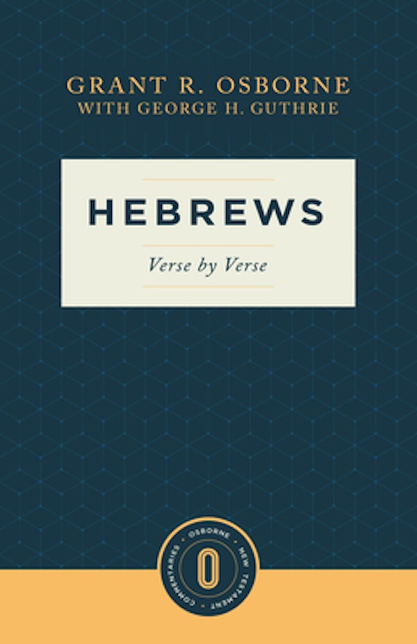 Cover image for Hebrews Verse by Verse, isbn: 9781683595373