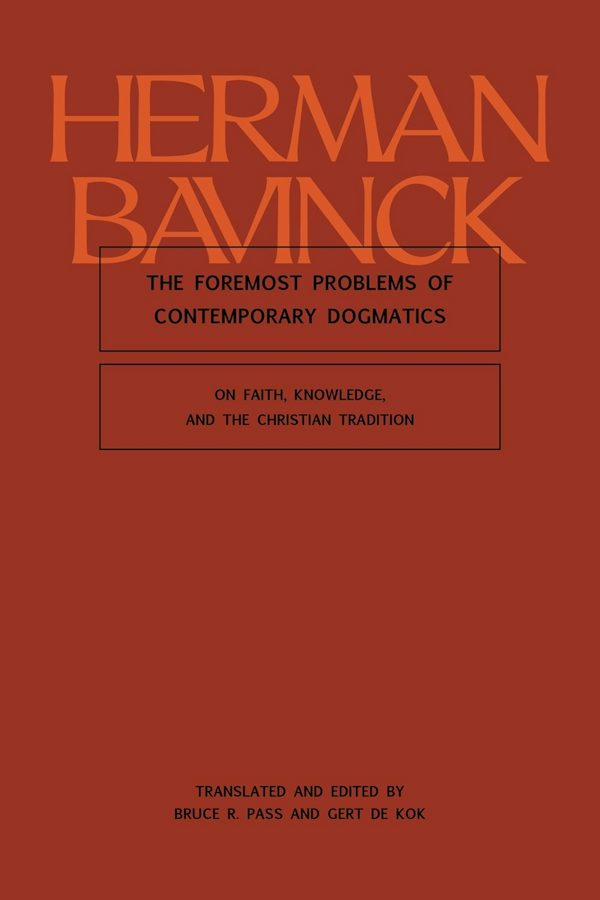 Cover image for The Foremost Problems of Contemporary Dogmatics, isbn: 9781683598084