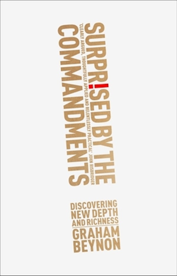 Cover image for Surprised by the Commandments, isbn: 9781783594405