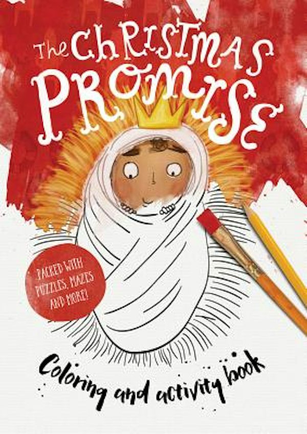 Cover image for The Christmas Promise Coloring and Activity Book, isbn: 9781784980139
