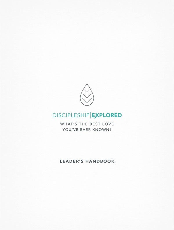 Cover image for Discipleship Explored Leader's Handbook, isbn: 9781784982034