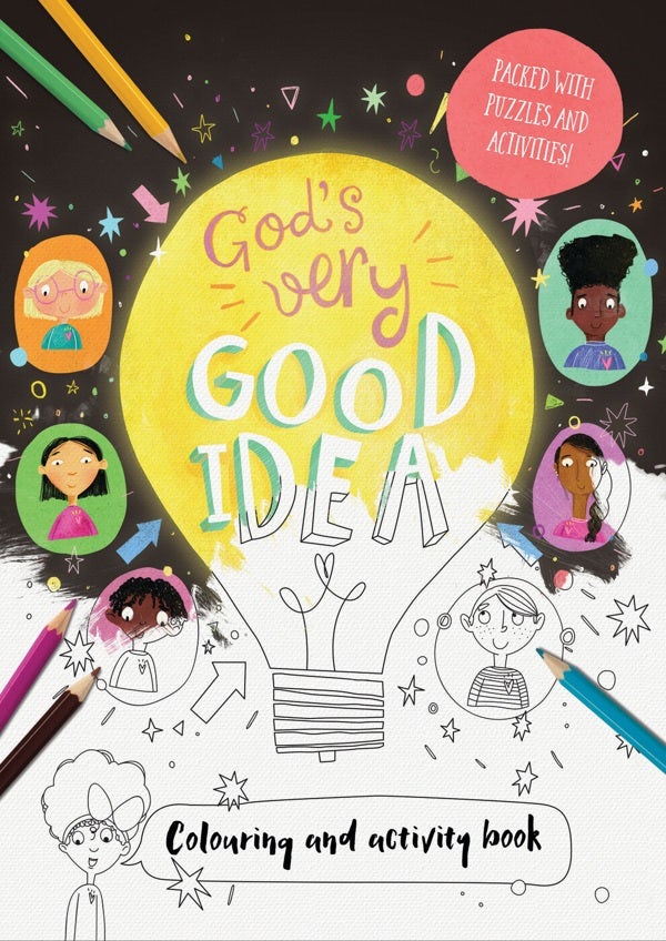 Cover image for God's Very Good Idea - Coloring and Activity Book, isbn: 9781784982713
