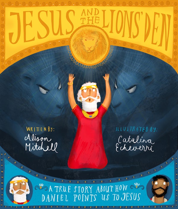 Cover image for Jesus and the Lions' Den Storybook, isbn: 9781784984335