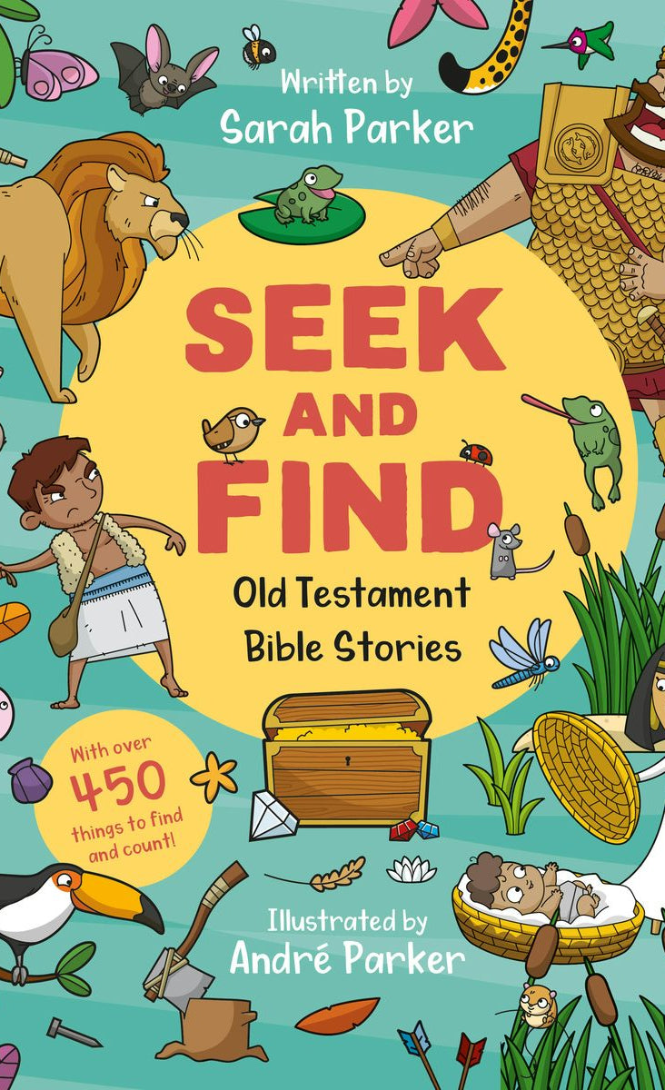 Cover image for Seek and Find: Old Testament Bible Stories, isbn: 9781784984748