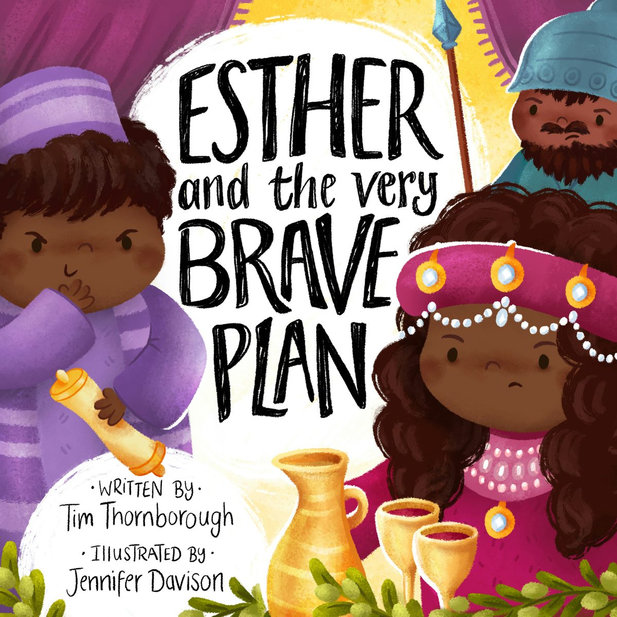Cover image for Esther and the Very Brave Plan, isbn: 9781784986209