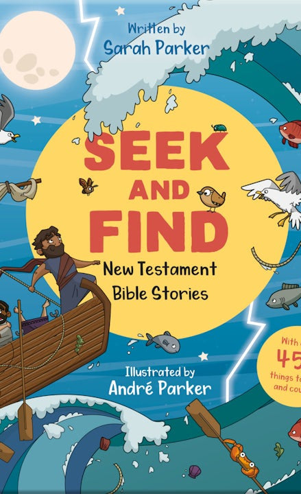 Cover image for Seek and Find: New Testament Bible Stories, isbn: 9781784986582