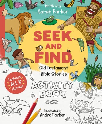 Cover image for Seek and Find: Old Testament Activity Book, isbn: 9781784986643