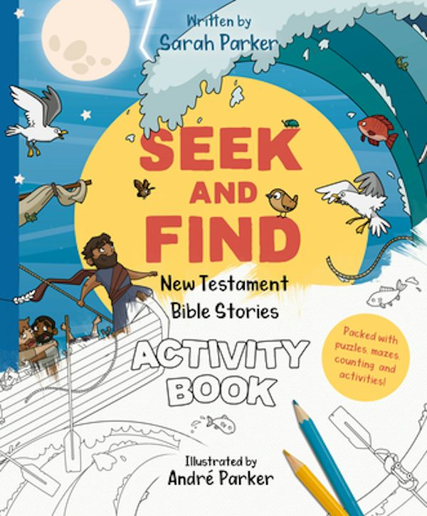 Cover image for Seek and Find: New Testament Activity Book, isbn: 9781784987541