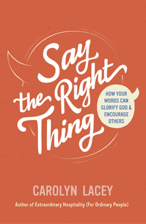 Cover image for Say the Right Thing, isbn: 9781784988692