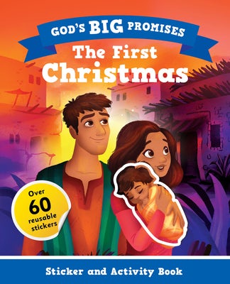 Cover image for God's Big Promises: Christmas Sticker and Activity Book, isbn: 9781784989002